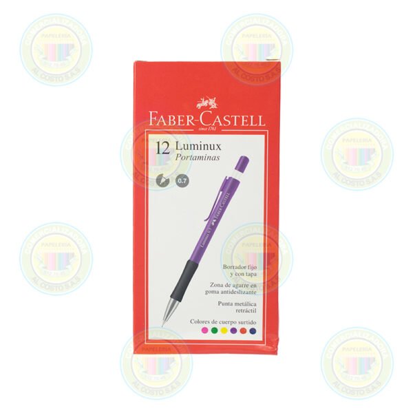 Portaminas Faber Castell Luminux 0.7