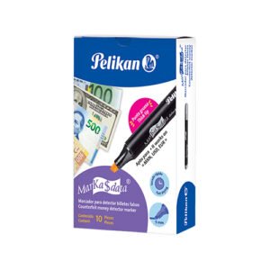 Chequeador billete pelikan.