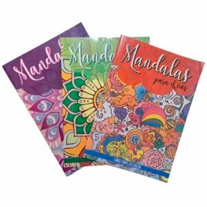 Libro mandala sencilla carta.