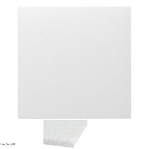 Lamina icopor de 1x1 1cm.