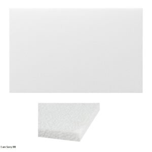 Lamina icopor de 1x50 1cm.