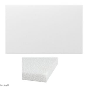 Lamina icopor de  1x50 2.5cm.