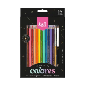 Color kiut x 16 caja negra