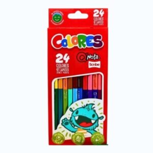 Color scribe q notas x 12 doble punta