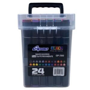Marcador gipao multitrazos x 24 ref 286