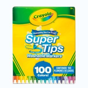 Marcador x 100 super tips de crayola