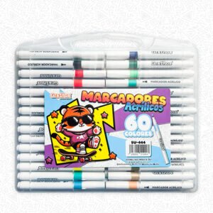 Marcador grafitos acrilico x 60