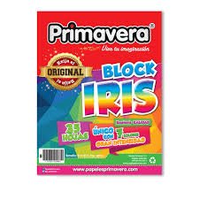 Block iris primavera.