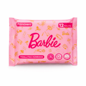 Pañitos humedos x 12 barbie