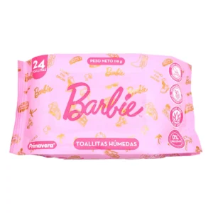 Pañitos humedos x 24 barbie